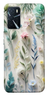 Чехол на Oppo A16s / A16 Floral design ver.3 фото 1 из 1