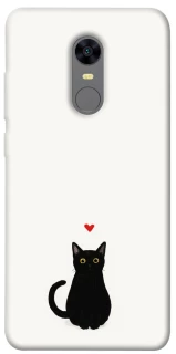 Чохол на Xiaomi Redmi 5 Plus / Redmi Note 5 (Single Camera) cat in love фото 1 Чохол на Xiaomi Redmi 5 Plus / Redmi Note 5 (Single Camera) cat in love фото 1 з 1