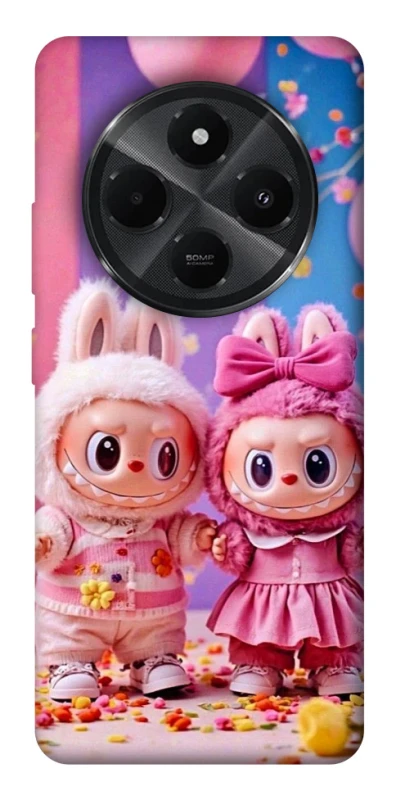 Чехол на Xiaomi Poco C75 Labubu twins ver.2 фото 1 из 1