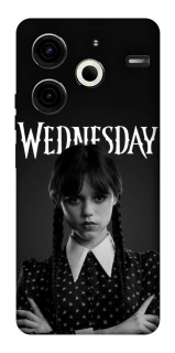 Чехол на TECNO Pova 6 Neo (LI6) Dark Mood Wednesday фото 1 из 1