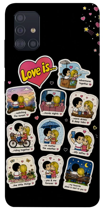 Чохол на Samsung Galaxy A51 Love is ver.4 фото 1 з 1