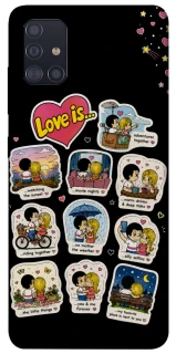 Чехол на Samsung Galaxy A51 Love is ver.4 фото 1 из 1