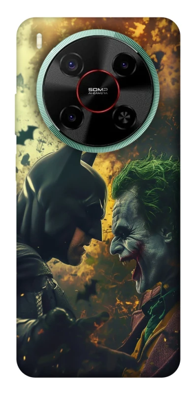 Чохол на ZTE Nubia V70 Max Batman and the Joker фото 1 з 1