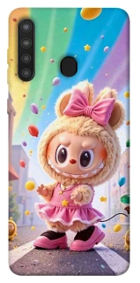 Чохол на Samsung Galaxy A21 Labubu rainbow фото 1 з 1
