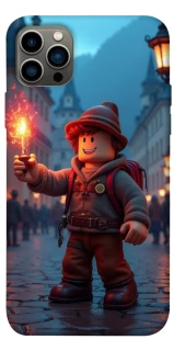 Чохол на Apple iPhone 12 Pro (6.1") Roblox Fire Logo Blue Flames фото 1 з 1