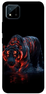 Чохол на Realme C20 fire tiger фото 1 з 1
