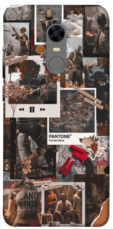 Чохол на Xiaomi Redmi 5 Plus / Redmi Note 5 (Single Camera) PUBG Collage фото 1 з 1