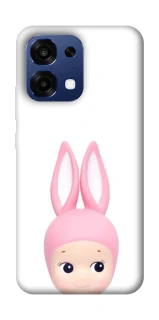 Чехол на Oppo A6 Pro 4G/5G Minimal Bunny Peek фото 1 из 2