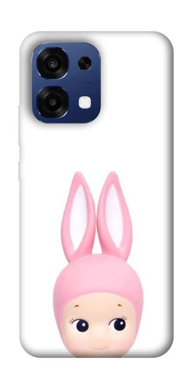 Чохол на Oppo A6 Pro 4G/5G Minimal Bunny Peek фото 2 з 2