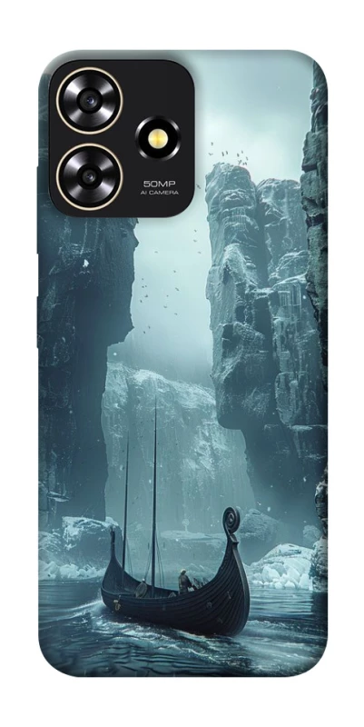 Чехол на ZTE Blade A73 4G Nordic drakkar фото 1 из 1