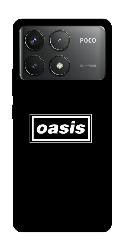 Чохол на Xiaomi Poco F6 Pro Oasis logo фото 1 Чохол на Xiaomi Poco F6 Pro Oasis logo фото 1 з 1
