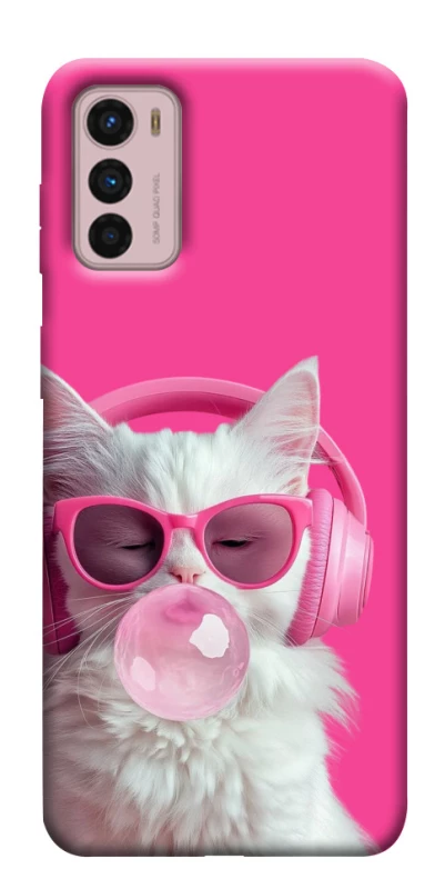 Чохол на Motorola Moto G42 Pink kitty фото 1 з 1