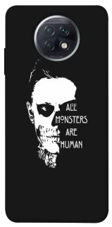 Чохол на Xiaomi Redmi Note 9 5G / Note 9T All Monsters are Human фото 1 з 1