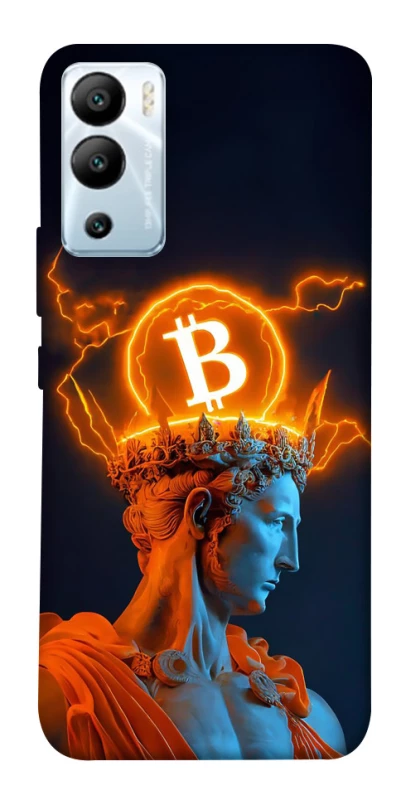 Чохол на Infinix Hot 12i Bitcoin God фото 1 з 1