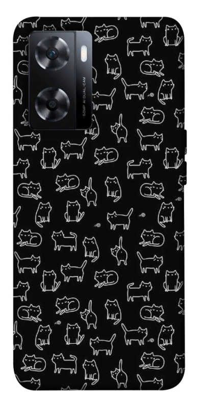 Чохол на OnePlus Nord N20 SE Black Cats фото 1 з 1