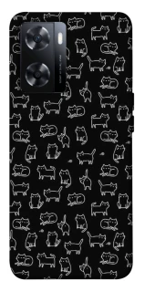 Чохол на OnePlus Nord N20 SE Black Cats фото 1 з 1