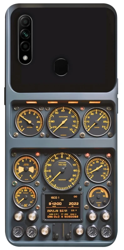 Чехол на Oppo A31 Airplane instrument panel фото 1 из 1