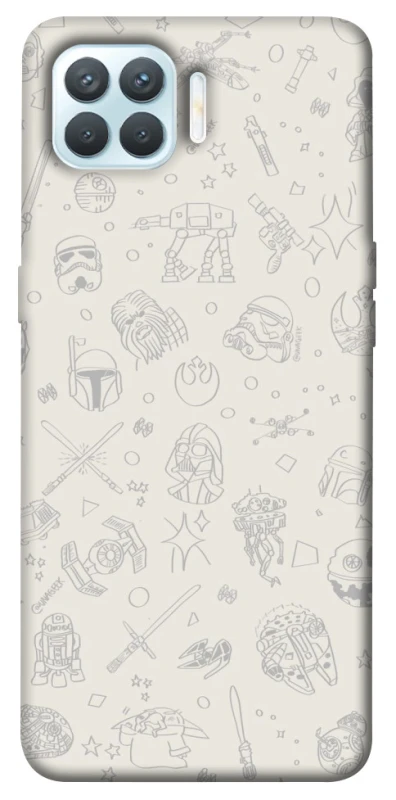 Чохол на Oppo F17 Pro Star Wars background ver.1 фото 1 з 1
