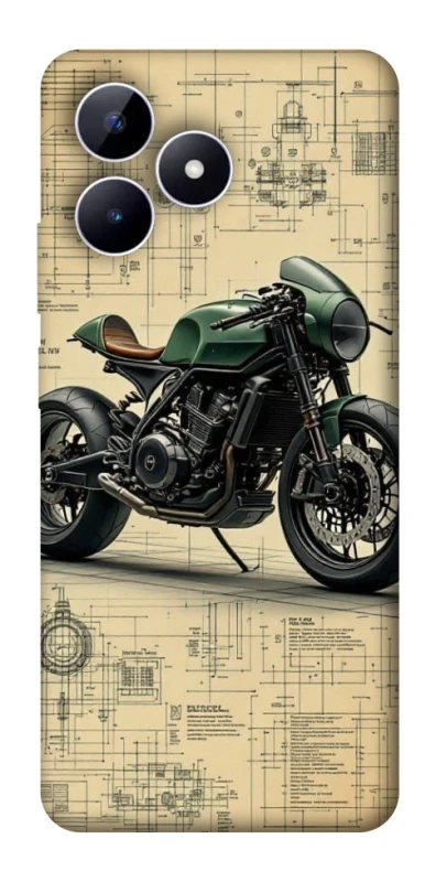 Чехол на Realme Note 50 5G Bike model фото 1 из 1