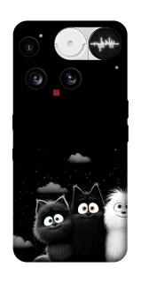 Чехол на Nothing Phone (3) Three Cats фото 1 из 1