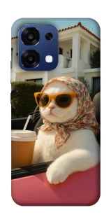 Чехол на Oppo A6 Pro 4G/5G Stylish Cat Cruise фото 1 из 2