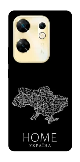 Чохол на Infinix Zero 30 4G Ukraine black map фото 1 з 1