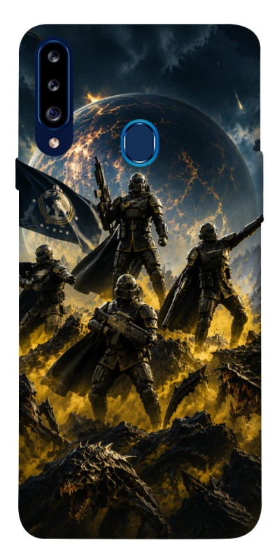Чохол на Samsung Galaxy A20s HELLDIVERS фото 1 з 1