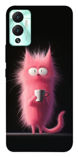 Чехол на Infinix Hot 12 Play Розовый котёнок фото 1 из 1