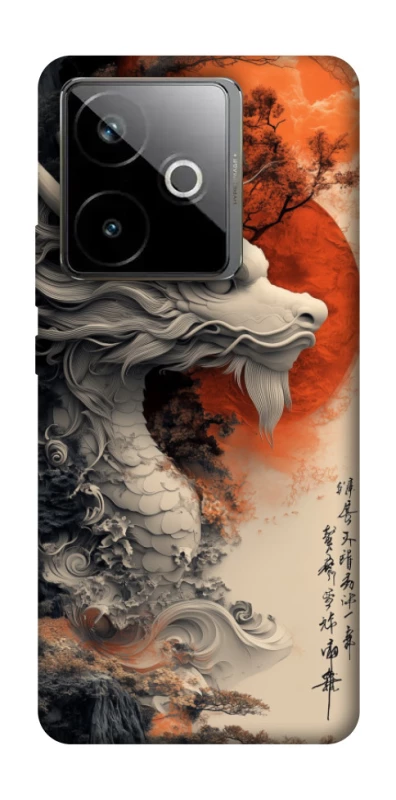 Чохол на Realme GT 7T white dragon фото 1 з 1