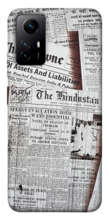 Чехол на Xiaomi Redmi Note 12S Газеты фото 1 из 1