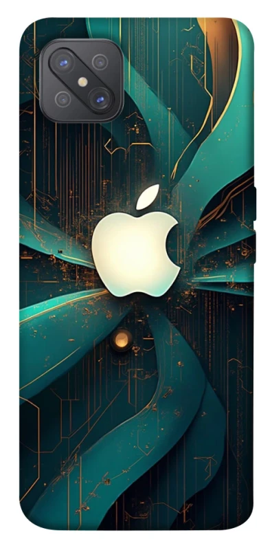 Чехол на Oppo A92s Apple logo ver.4 фото 1 из 1