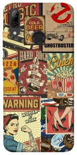 Чохол на Huawei P Smart (2019) Retro collage ver.2 фото 1 з 1