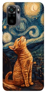 Чохол на Xiaomi Poco M5s van gogh cat фото 1 з 1