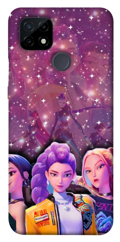 Чехол на Realme C21 k-pop demon hunters v6 фото 1 из 1