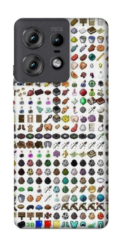 Чохол на Motorola Edge 50 Pro Minecraft v2 фото 1 з 1