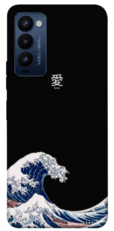 Чехол на TECNO Camon 18 Japa wave фото 1 из 1