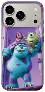 Чехол на Apple iPhone 18 Pro Monsters friends фото 1 из 2