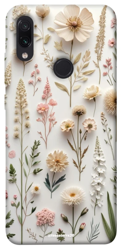Чехол на Xiaomi Redmi Note 7 / Note 7 Pro / Note 7s Floral design ver.1 фото 1 из 1