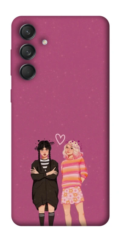 Чохол на Samsung Galaxy M55 Raven & Rainbow Wednesday фото 1 з 1