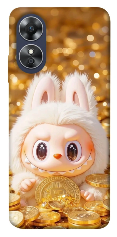 Чехол на Oppo A17 Bitcoin Labubu фото 1 из 1