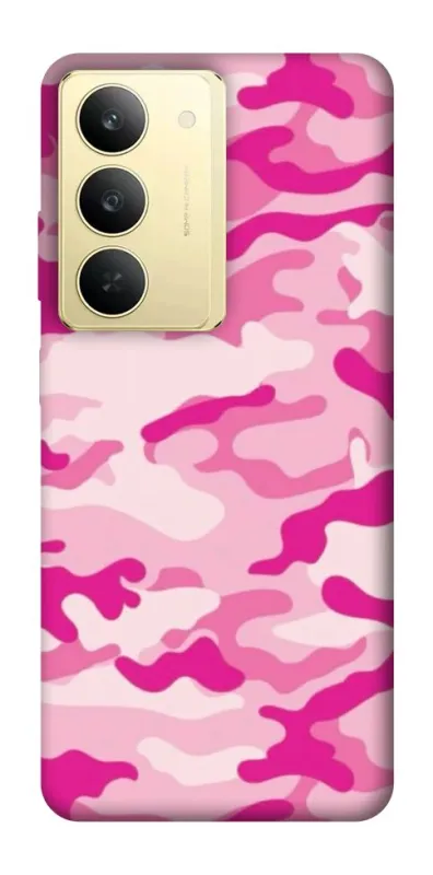 Чохол на Realme 14x camouflage pink фото 1 з 1