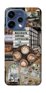 Чохол на Oppo Reno 15 Coffee collage ver.5 фото 1 з 2