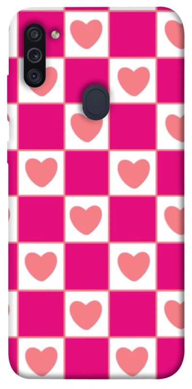 Чохол на Samsung Galaxy M11 Chess heart фото 1 з 1