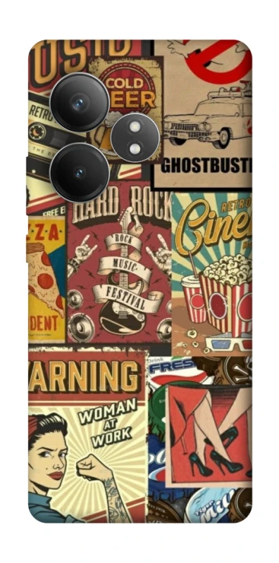 Чохол на Realme GT Neo 6 SE Retro collage ver.2 фото 1 з 1