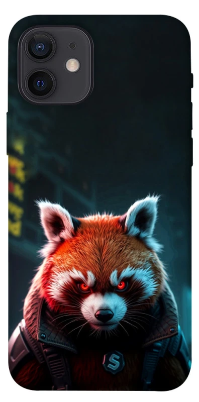 Чохол на Apple iPhone 12 (6.1") Cyber Red Panda фото 1 з 1