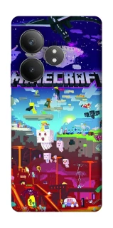 Чехол на Realme GT Neo 6 Minecraft world фото 1 из 1