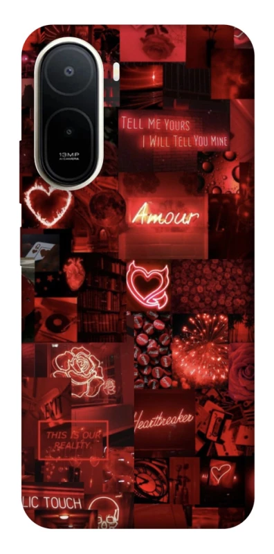 Чохол на Xiaomi Redmi A7 Pro 4G Love collage ver.6 фото 2 з 2