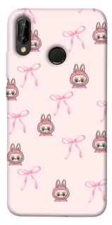 Чохол на Huawei P20 Lite Pink bows and Labubus фото 1 Чохол на Huawei P20 Lite Pink bows and Labubus фото 1 з 1