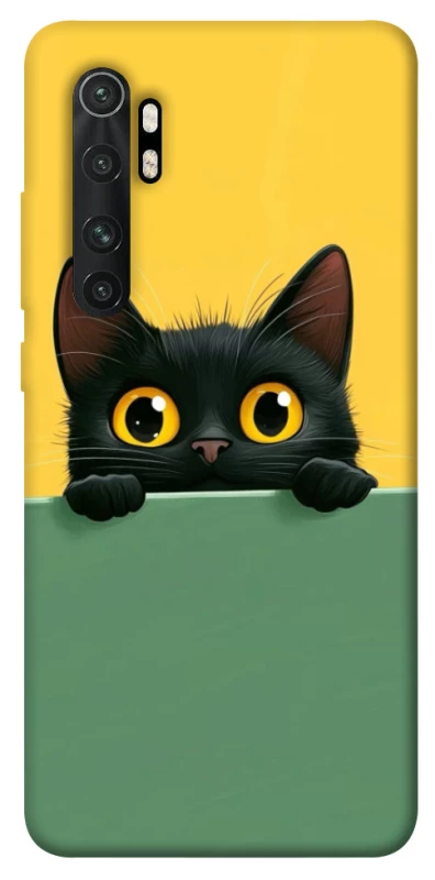 Чохол на Xiaomi Mi Note 10 Lite Black cat v2 фото 1 з 1