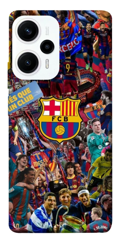 Чохол на Xiaomi Poco F5 / Note 12 Turbo FC Barcelona v4 фото 1 з 1